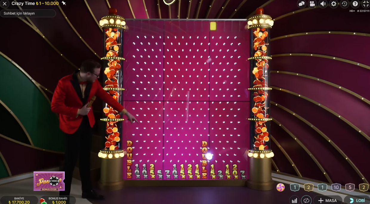 Crazy Time Bonus Oyunu